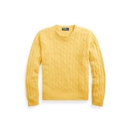 The Iconic Cable-Knit Cashmere Sweater Ralph Lauren at Ralph Lauren