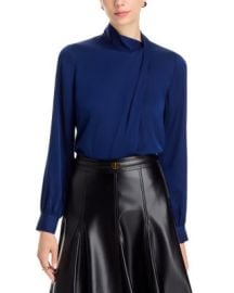 The Jaden Silk Stretch Top at Bloomingdales