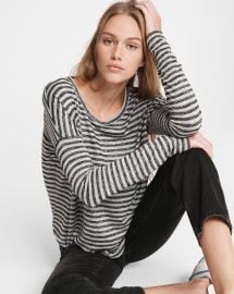 The Knit Long Sleeve Striped Tee at Rag & Bone