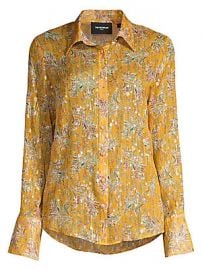 The Kooples - Floral Button-Down Blouse at Saks Fifth Avenue