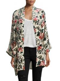 The Kooples - Kimono Tapestry Poncho at Saks Fifth Avenue