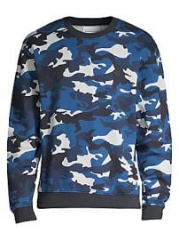 The Kooples - Long-Sleeve Camo Sweatshirt at Saks Fifth Avenue