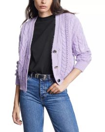 The Kooples Cable Knit Cardigan Bloomingdales at Bloomingdales