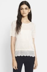 The Kooples Crocodile Embroidered Top at Nordstrom