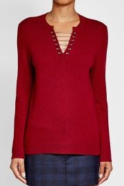 The Kooples Embellished Wool Pullover at Stylebop