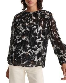 The Kooples Floral Print Top   Bloomingdales at Bloomingdales