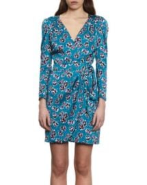 The Kooples Floral Print Wrap Dress Bloomingdales at Bloomingdales