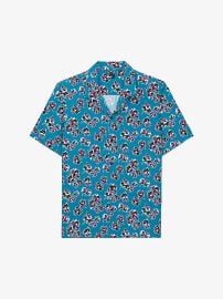 The Kooples Graphic print short sleeve woven shirt at Selfridges