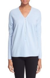 The Kooples Half Zip Wool and Cashmere Sweater at Nordstrom