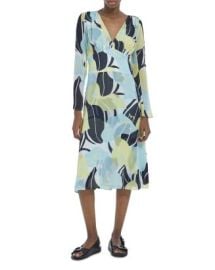 The Kooples Hibiscus Empire Waist Midi Dress   Bloomingdales at Bloomingdales