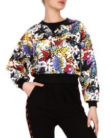 The Kooples Honolulu Floral-Print Sweatshirt Women - Bloomingdale s at Bloomingdales