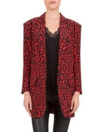 The Kooples Leo Skinny Printed Blazer Women - Bloomingdale s at Bloomingdales