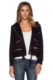 The Kooples Moto Hoodie at Revolve