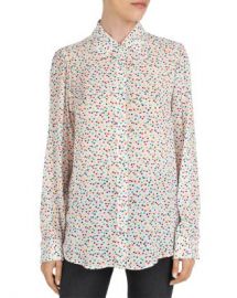 The Kooples Multicolor Heart-Pattern Shirt Women - Bloomingdale s at Bloomingdales