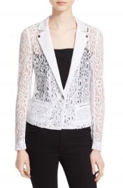 The Kooples One-Button Lace Jacket at Nordstrom