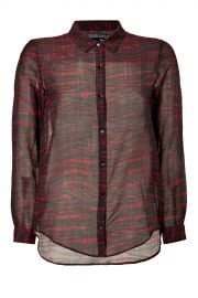 The Kooples Plaid Blouse at Stylebop