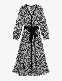 The Kooples Printed Midi Dress at Selfridges