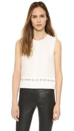 The Kooples Ring Detailed Blouse at Shopbop