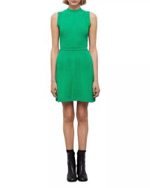 The Kooples Romantic Mixed Knit Dress Bloomingdales at Bloomingdales