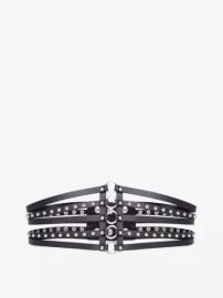 The Kooples Stud embellished Leather Corset Belt at Selfridges