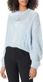 The Kooples Women39s Classic Mohair Sweater with Cutout Details at  Womens Clothing store at Amazon