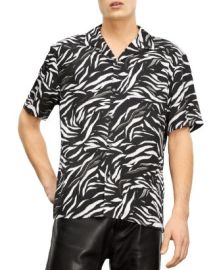 The Kooples Zebra Camp Shirt   Bloomingdales at Bloomingdales