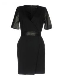 The Kooples leather dress at Yoox