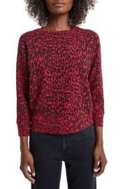 The Koozie Cotton Printed Sweatshirt by Mother at Nordstrom Rack