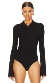 The Line By K Kili Bodysuit In Black at Revolve