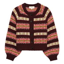 The Loom Woollen Cardigan Burgundy The Great Fashion Adult at Smallable