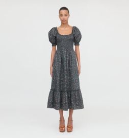 The Louisa Nap Dress - Florentine Ditsy Hill House Home at Hill House Home