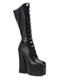 The Marc Jacobs Kiki Strappy Leather Platform Boots at Saks Fifth Avenue