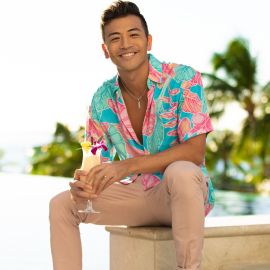 The Maui - Mens Hawaiian Shirt by   Aloha Resortwear at Kenny Flowers