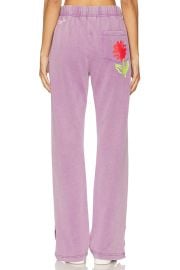 The Mayfair Group You Deserve Flowers Sweatpant In Vintage Purple at Revolve