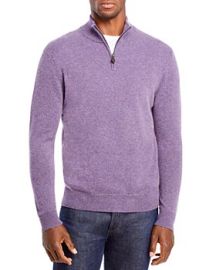 The Mens Store at Bloomingdales Cashmere Half-Zip Sweater - 100 Exclusive   Bloomingdales at Bloomingdales