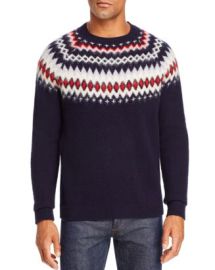 The Mens Store at Bloomingdales Merino Wool Fair Isle Sweater - 100 Exclusive Bloomingdales at Bloomingdales