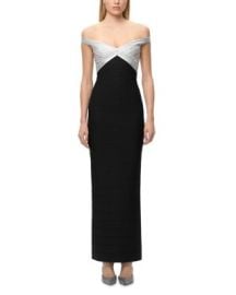 The Metallic Bonnie Gown at Bloomingdales