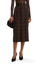 The Meyer Plaid Midi Skirt at Nordstrom