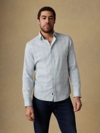 The Movement Shirt - Bermuda Shell Plaid at Faherty