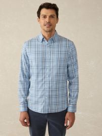 The Movement Shirt - Rocky Lake Plaid at Faherty