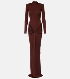 The New Arrivals Ilkyaz Ozel Darja ruched gown at Mytheresa