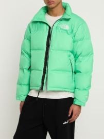 The North Face Nuptse 1996 Puffer Jacket in Bright Green at Luisaviaroma