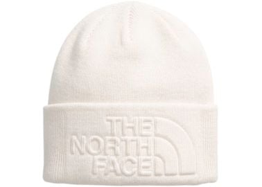 The North Face Urban Embossed Beanie White Dune at StockX
