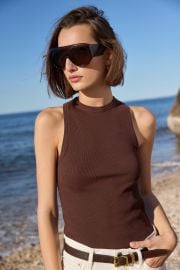 The Not So Basic Tank in Chocolate Sold Out NYC at Sold Out NYC