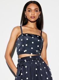 The Occasion by Old Navy Taffeta Cropped Tank To at Old Navy