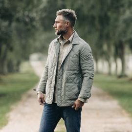 The Ojai Jacket in Sagebrush Diamond Quilt Taylor Stitch at Taylor Stitch