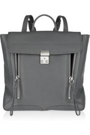 The Pashli textured-leather backpack by Phillip Lim at Net A Porter