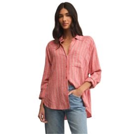 The Perfect Linen Top in Persimmon at Z Supply