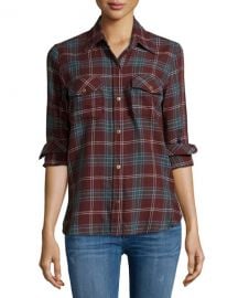 The Perfect Long-Sleeve Shirt by Current Elliott at Neiman Marcus