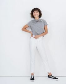 The Perfect Vintage Crop Jean in Tile White at Madewell